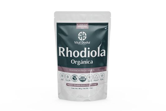 Rhodiola Orgánica en Polvo 100g